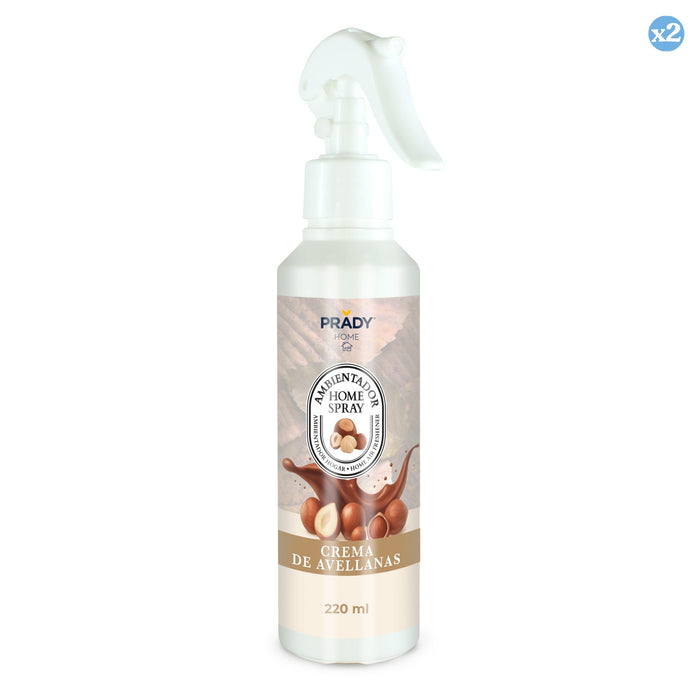 Pacco da 2 - AMB. HOME SPRAY CREMA DI NOCCIOLE 220 ML - Prady - 1