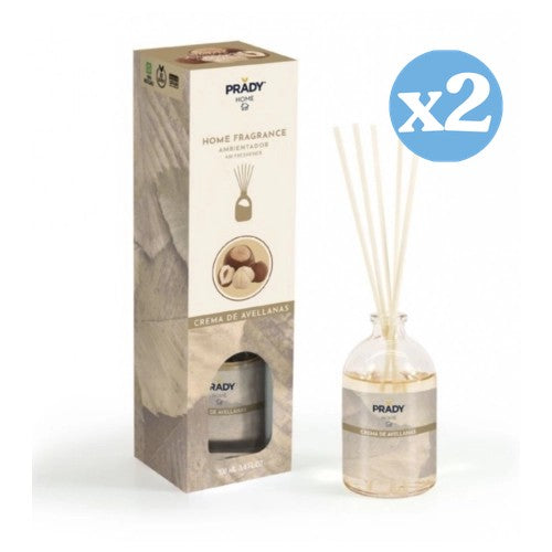 Set 2x - Diffusore per ambiente crema nocciola 100 ml - Prady - 1