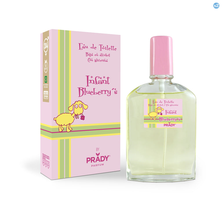Confezione 2x - COLONIA INFANT BLUEBERRY'S - Prady - 1