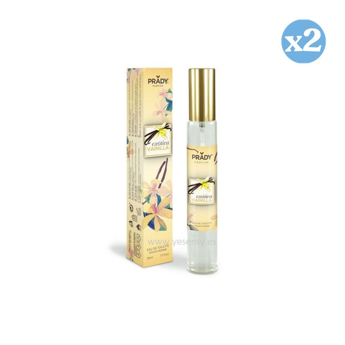 Pacchetto 2x - EAU DE TOILETTE 33ML ESOTICA VANIGLIA FRUTTATA - Prady - 1