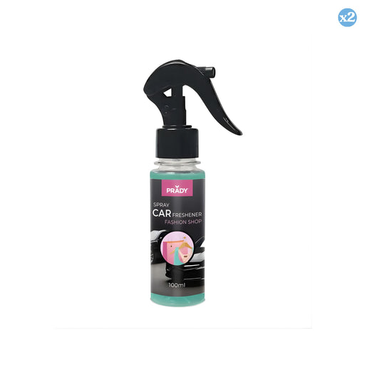 Pacchetto 2x - PROFUMATORE AUTO FASHION SHOP 100ML - PRADY - Prady - 1