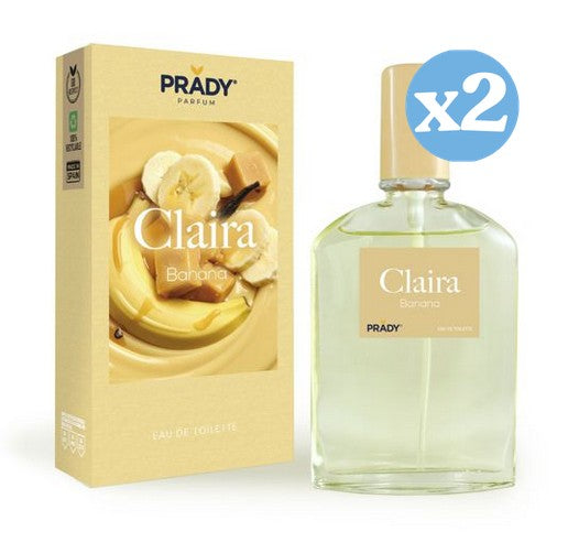 Confezione 2x - Eau de Toilette Claira Banana pour Femme - Prady - Prady - 1