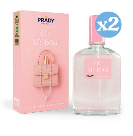 Pacco 2x - Eau de Toilette Oh my Bag! pour Femme - Prady - Prady - 2