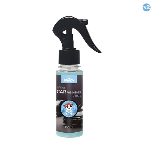 Confezione 2x - PROFUMATORE AUTO PIRATE - 100ML - PRADY - Prady - 1