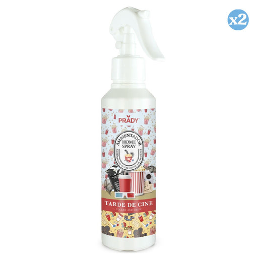 Confezione 2x - DEODORANTE PER LA CASA IN SPRAY TARDE DE CINE 220 ML - Prady - 1