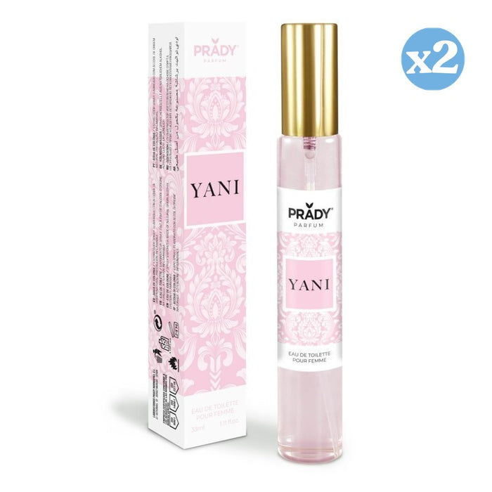Confezione 2x - EAU DE TOILETTE 33ML YANI - Prady - 1