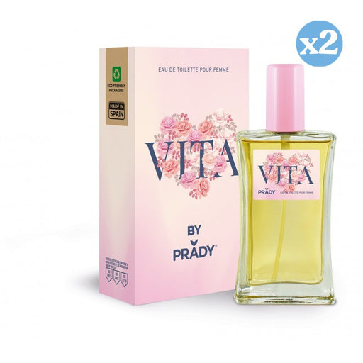 Confezione 2x - EAU DE TOILETTE VITA - 100ML - PRADY - Prady - 1
