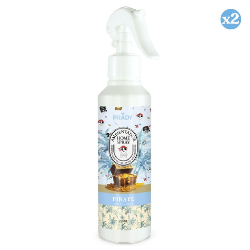Pacchetto 2x - AMBIENTE SPRAY PER LA CASA PIRATE 220 ML - Prady - 1