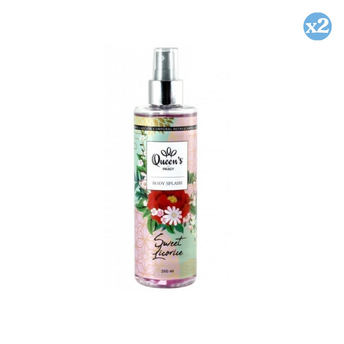Pacco 2x - BODY SPLASH DOLCE LIQUIRIZIA PRADY 250ML - Prady - 1