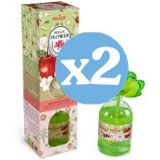 Confezione 2x - AMBIENTATORE MAGIC FLOWER MELA & CANNELLA 100ML PRADY - Prady - 1