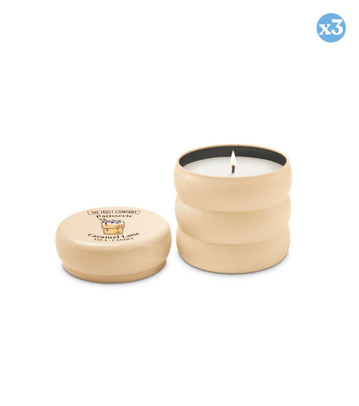 Pacco da 3 - CANDELA LATTINA CARAMEL LATTE PATISSERIE 150 G - The Fruit Company - 1