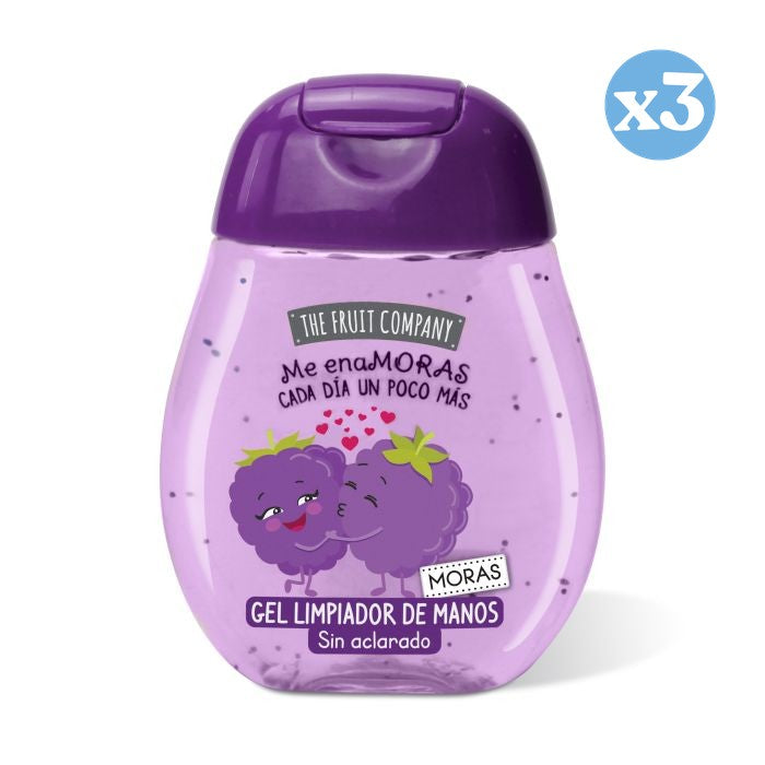 Confezione 3x - GEL DETERGENTE PER MANI AI MIRTILLI - THE FRUIT COMPANY - The Fruit Company - 1