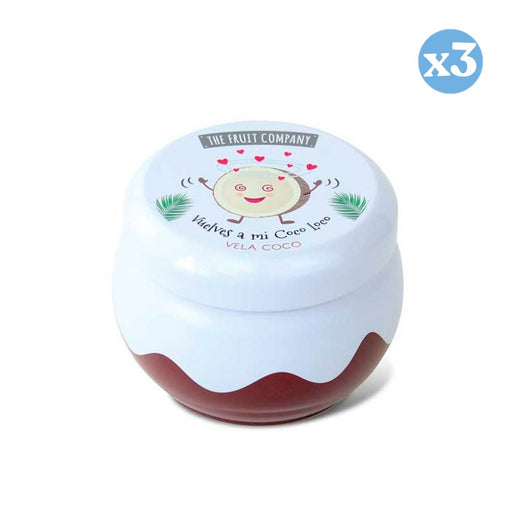 Pacco da 3 - Candela al Cocco - The Fruit Company - The Fruit Company - 1