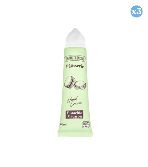 Confezione 3x - CREMA MANI PISTACCHIO MACARON PATISSERIE - The Fruit Company - 1