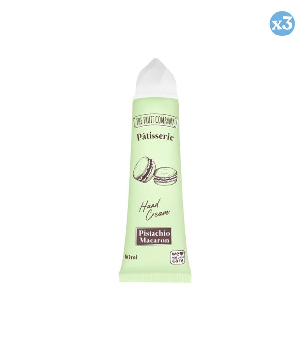 Confezione 3x - CREMA MANI PISTACCHIO MACARON PATISSERIE - The Fruit Company - 1