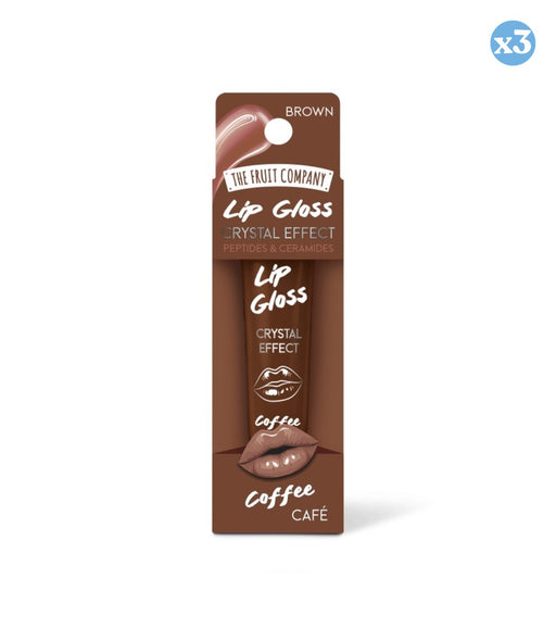 Confezione 3x - LIP GLOSS DONUT COFFEE - The Fruit Company - 1