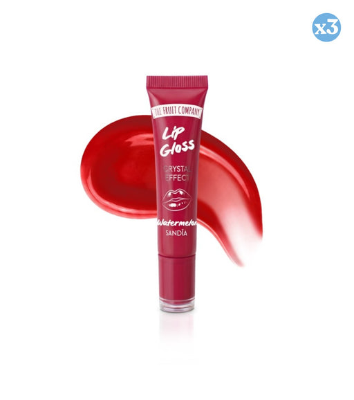 Confezione 3x - LIP GLOSS DONUT ANANAS - The Fruit Company - 1