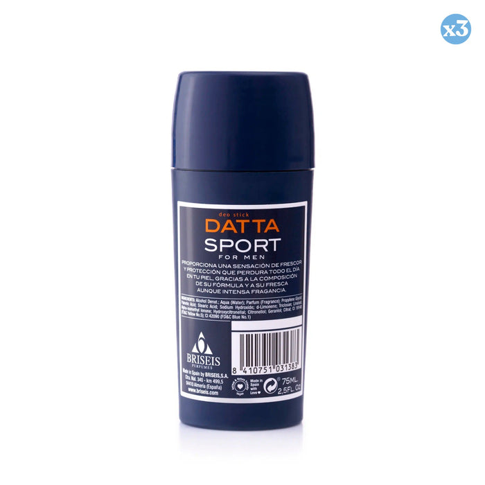 Pacco da 3 - Deodorante Tulipán Negro Deo Stick Datta Sport 75 ml - Tulipan Negro - 2