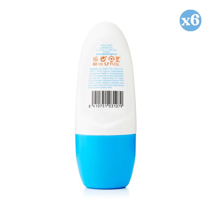 Confezione 6x - Deodorante Roll On Cotone e Talco 50ml - Tulipan Negro - 2