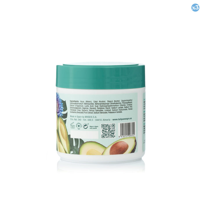 Pacco 3x - MASCHERA MICELLARE IDRATANTE INTENSIVA 400ML - Tulipan Negro - 2