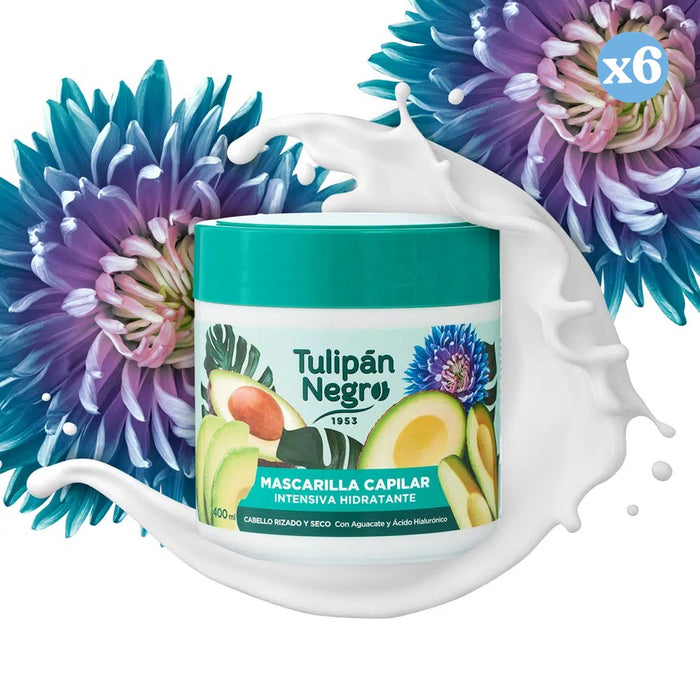 Pacco da 6 - MASCHERA MICELLARE IDRATANTE INTENSIVA 400ML - Tulipan Negro - 3