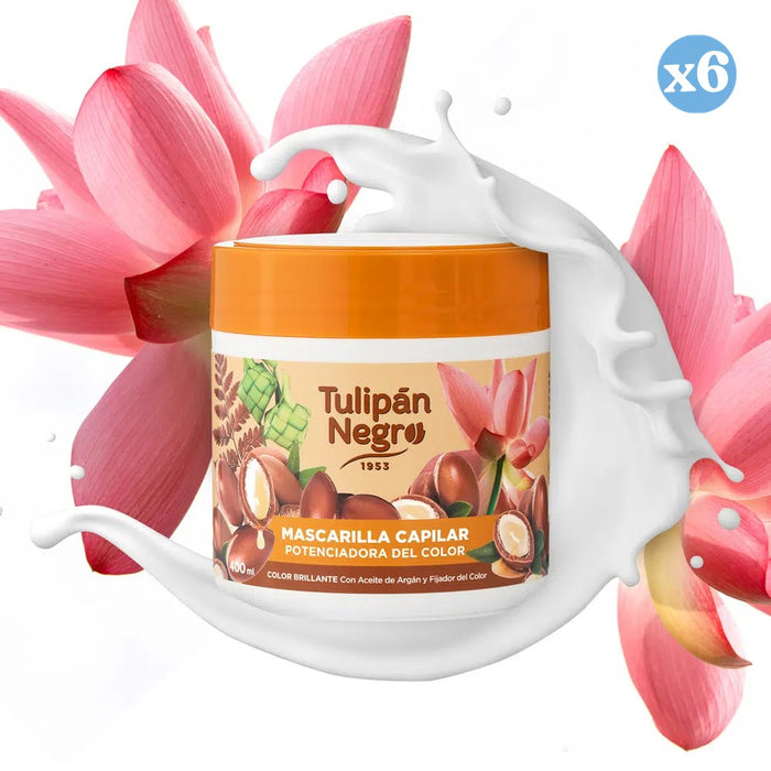 Confezione 6x - MASCHERA MICELLARE TN POTENZIATRICE COLORE 400ML - Tulipan Negro - 3