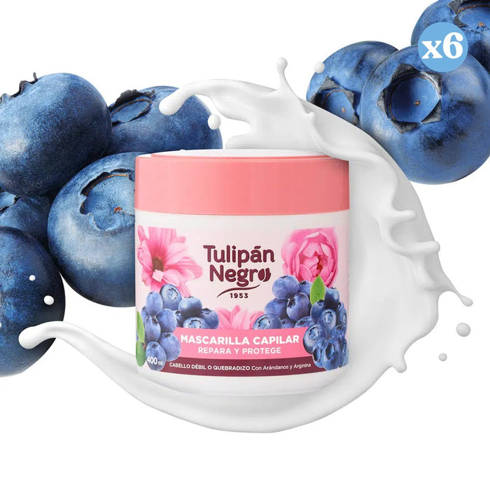 Pacco 6x - MASCHERA MICELLARE TN RIPARA E PROTEGGE 400ML - Tulipan Negro - 3