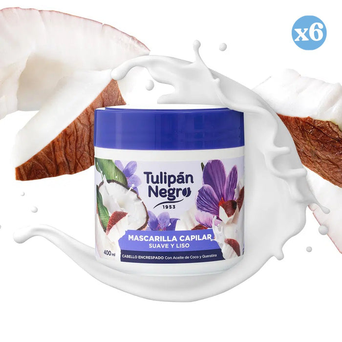 Pacco da 6 - MASCHERA MICELLARE TN SUAVE Y LISO 400ML - Tulipan Negro - 3