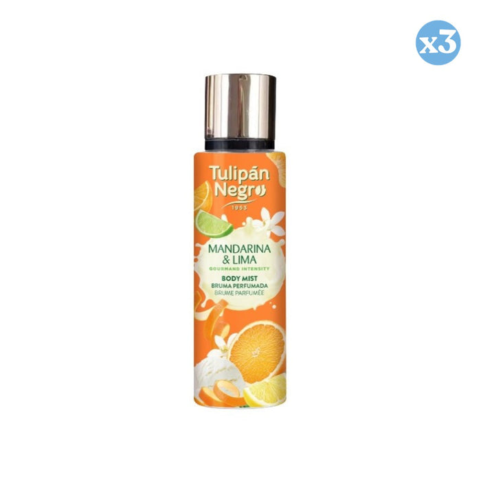 Confezione 3x - Body Mist Mandarino e Lime - Tulipan Negro - 1