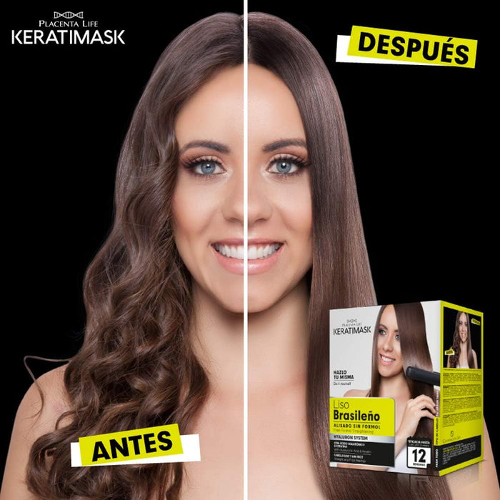 Pacchetto 2 Asciugatura Brasiliana Keratimask senza Formaldeide - Be Natural - 6