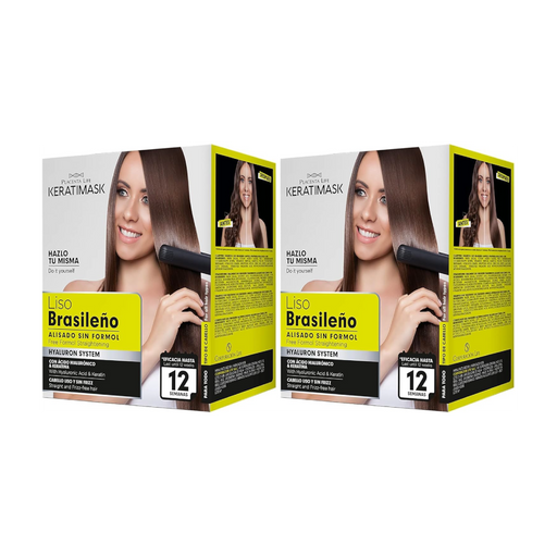 Pacchetto 2 Asciugatura Brasiliana Keratimask senza Formaldeide - Be Natural - 1