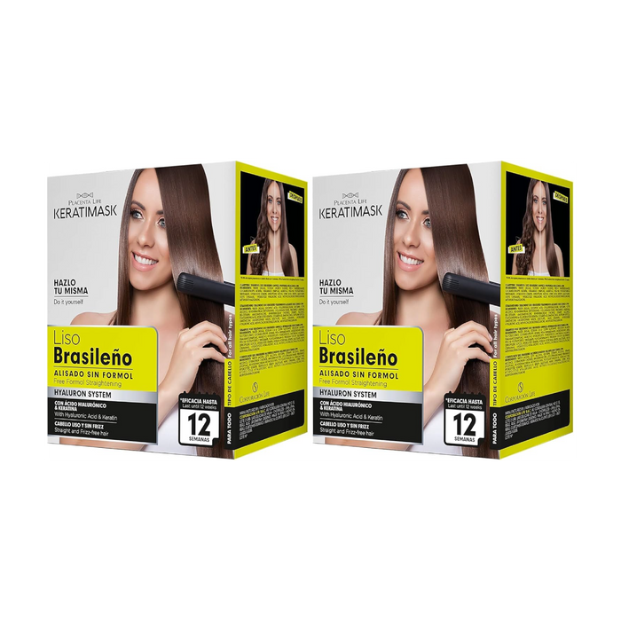 Pacchetto 2 Asciugatura Brasiliana Keratimask senza Formaldeide - Be Natural - 1