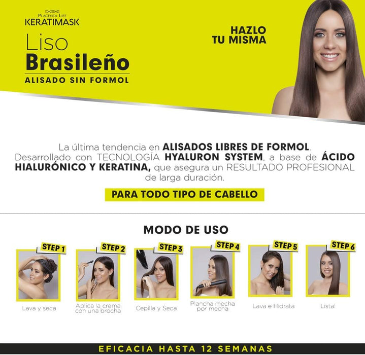 Pacchetto 2 Asciugatura Brasiliana Keratimask senza Formaldeide - Be Natural - 7