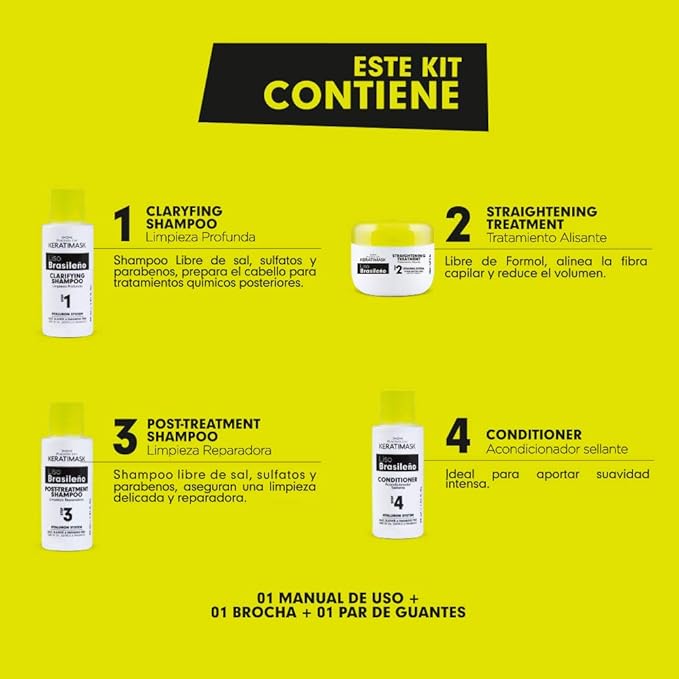 Pacchetto 2 Asciugatura Brasiliana Keratimask senza Formaldeide - Be Natural - 4