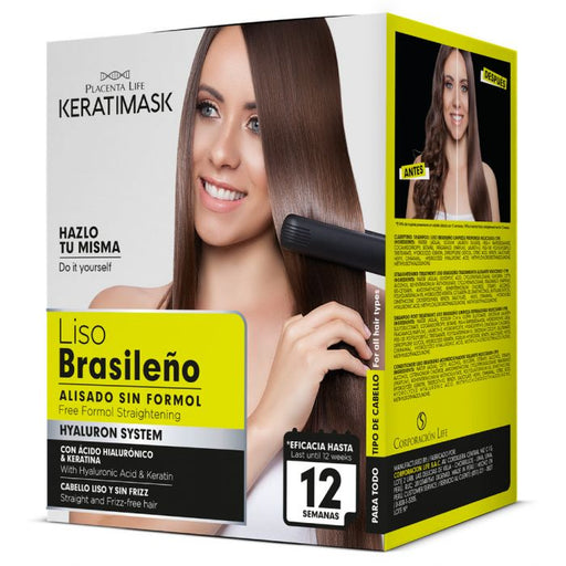 Pacchetto 2 Asciugatura Brasiliana Keratimask senza Formaldeide - Be Natural - 2
