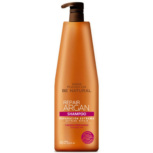 Shampoo riparatore all&#39;argan - 1l - Be Natural - 1
