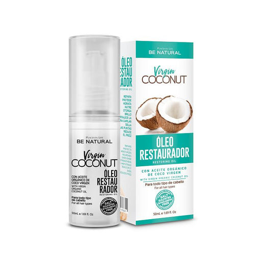 Olio riparatore - Olio riparatore al cocco vergine 50ml - Be Natural - 1