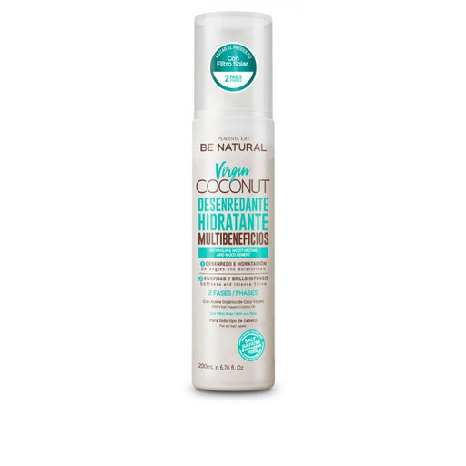 Olio per capelli - Virgin Coconut Antifrizz 200ml - Be Natural - 1
