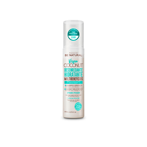 Olio per capelli - Virgin Coconut Antifrizz 200ml - Be Natural - 1