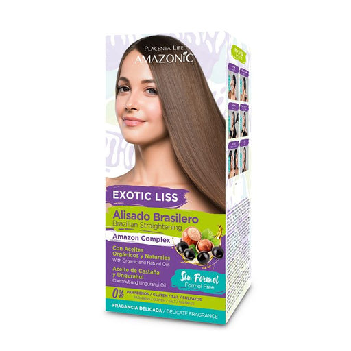 Trattamento per Lisciare i Capelli con Cheratina - Amazonic - 1