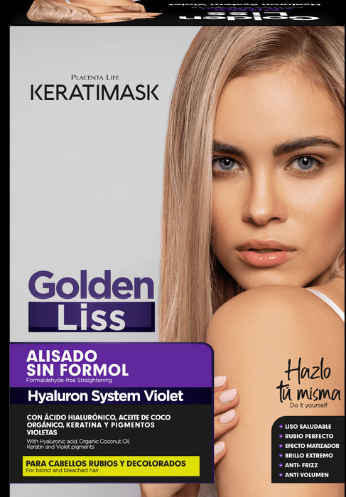 Maschera lisciante brasiliana Golden Liss Keratimask - Be Natural - 1