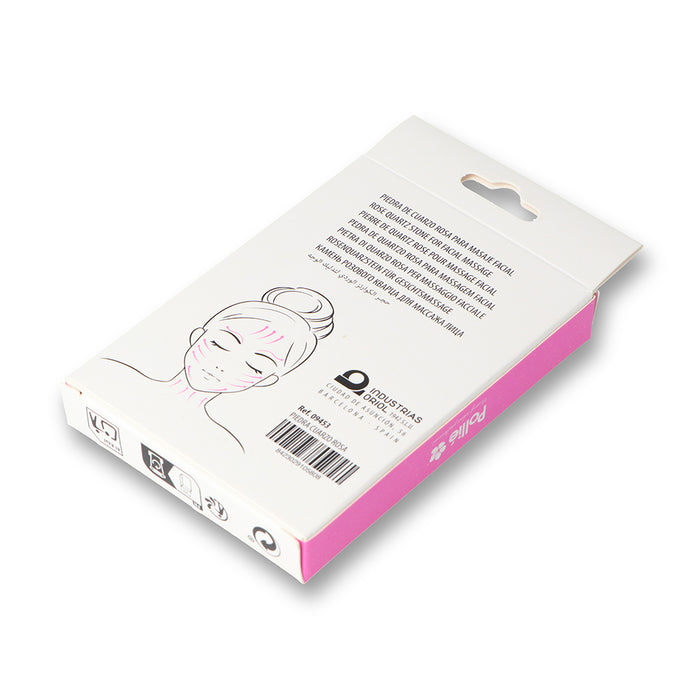 Pietra di Quarzo Rosa per Massaggio Viso - Pollié - 3