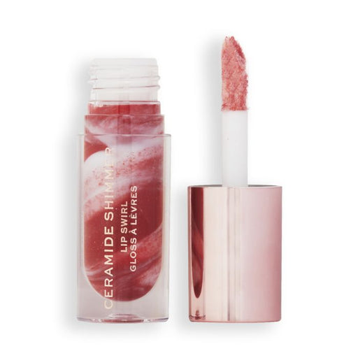 Gloss a spirale labbra scintillante Festive Allure - Make Up Revolution: Out out red - 2