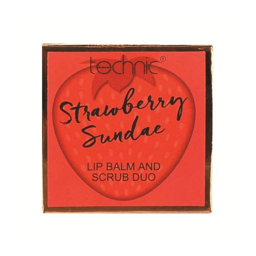 Balsamo e Esfoliante per Labbra - Technic Cosmetics : Strawberry Sundae - 1
