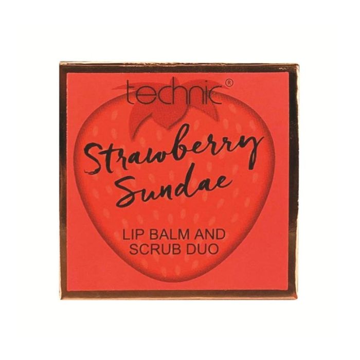 Balsamo e Esfoliante per Labbra - Technic Cosmetics : Strawberry Sundae - 1