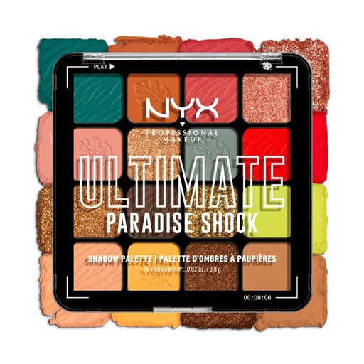 Ultimate Shadow Palette Paradise Shock - Nyx - 1