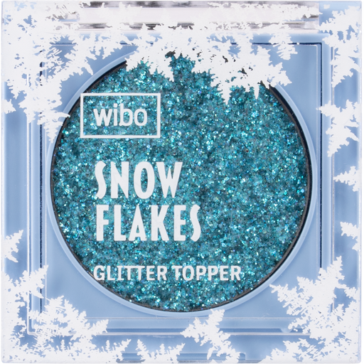 Ombretto Snowflakes Glitter Topper - Wibo : 01: Arctic Sky - 1