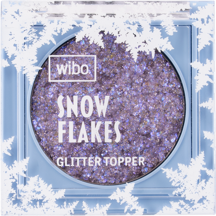 Ombretto Snowflakes Glitter Topper - Wibo : 02: Amethyst - 1