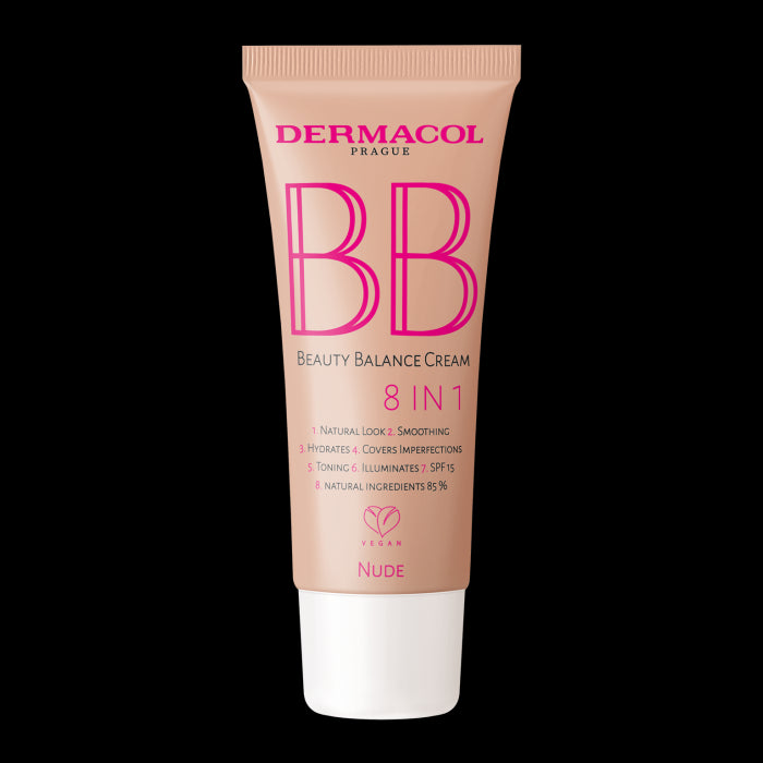 BB Cream Beauty Balance 8 in 1 30ml - Dermacol : 02 Nude - 1