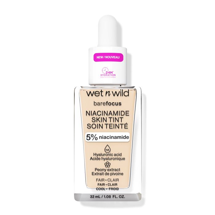 Fondo di trucco Bare Focus Niacinamide Skin Tint - Wet N Wild : Fair - 1